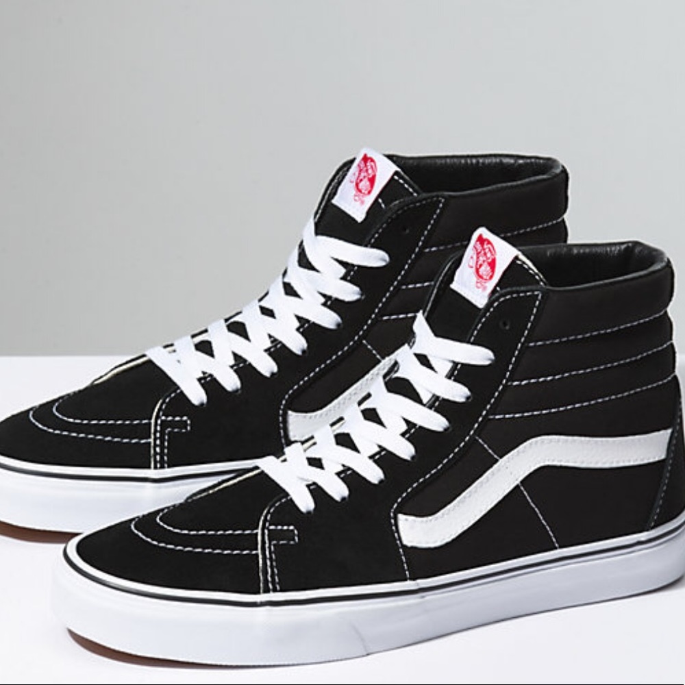 COPY - Vans Sk8-Hi Black Size 7.5